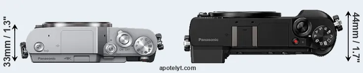 Compare GX800 versus GX85 top