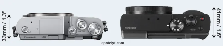 Compare GX800 versus TZ90 top