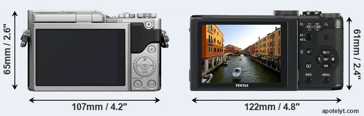 Comparison GX800 or MX-1 rear