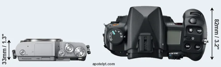 Compare GX800 versus A850 top