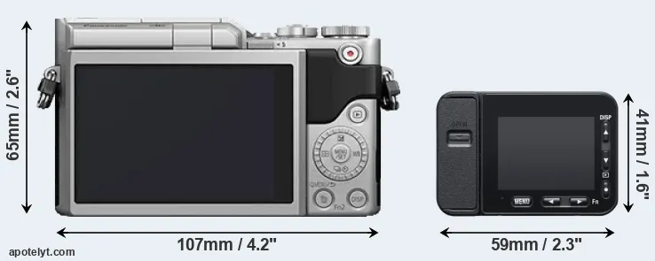 Comparison GX800 or RX0 II rear