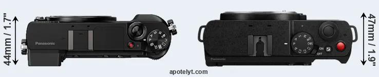 Compare GX85 versus S9 top