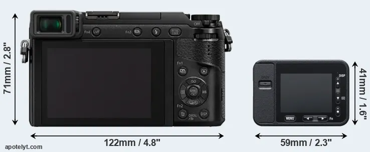 Comparison GX85 or RX0 rear