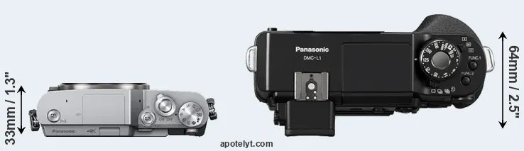 Compare GX850 versus L1 top
