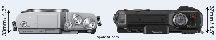 Compare GX850 versus TS7 top