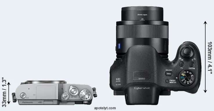 Compare GX850 versus HX350 top