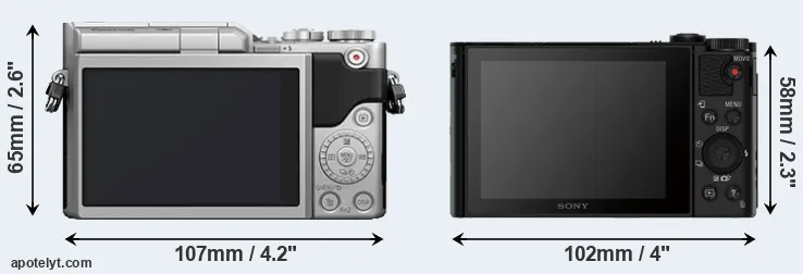 Comparison GX850 or HX80 rear