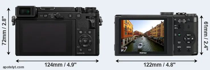 Comparison GX9 or MX-1 rear