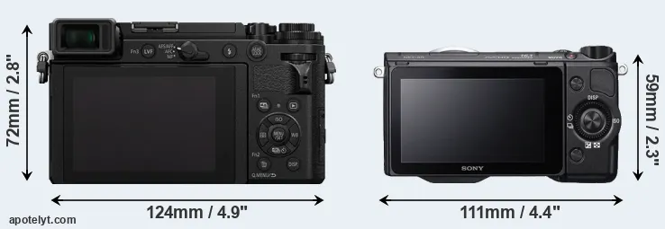 Comparison GX9 or NEX-5R rear