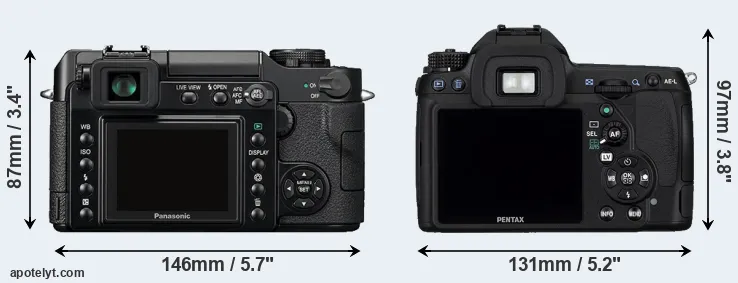 Comparison L1 or K-5 rear