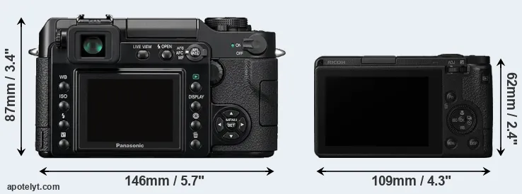 Comparison L1 or GR III rear
