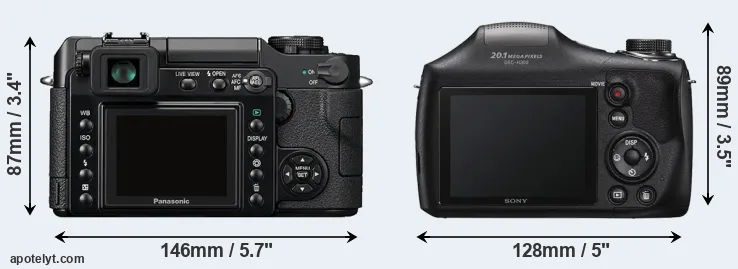 Comparison L1 or H300 rear