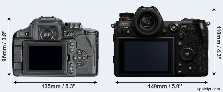 Comparison L10 or S1R rear