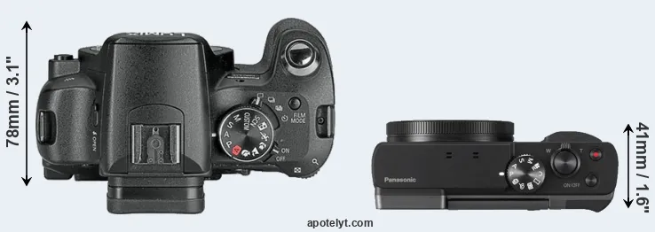 Compare L10 versus TZ90 top