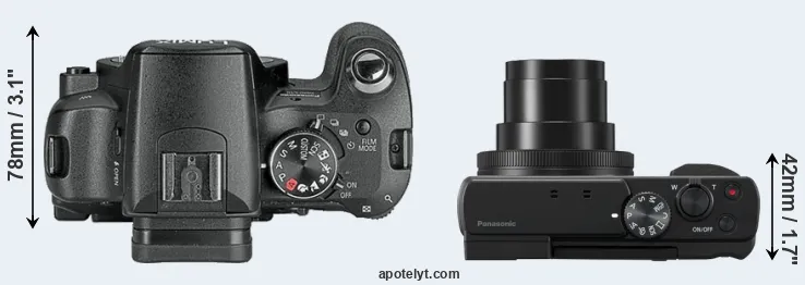 Compare L10 versus ZS80 top