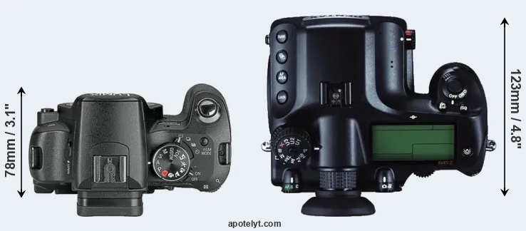 Compare L10 versus 645Z top