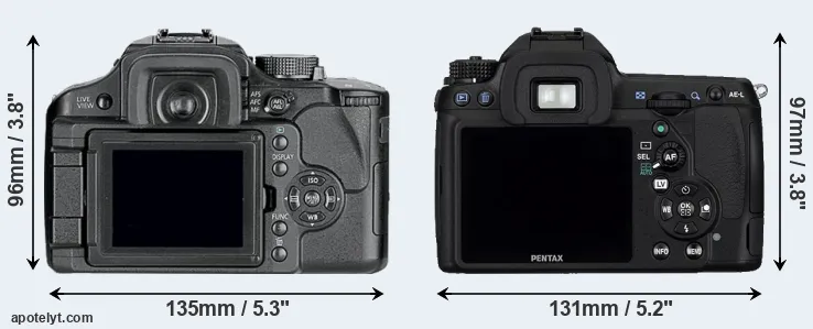 Comparison L10 or K-5 rear