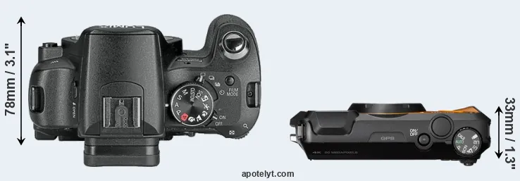 Compare L10 versus WG-6 top