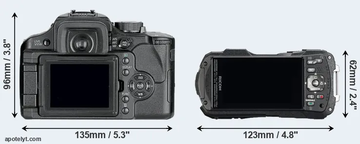 Comparison L10 or WG-60 rear
