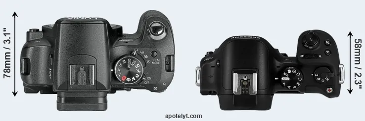 Compare L10 versus NX30 top