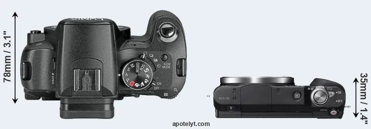 Compare L10 versus NEX-3N top