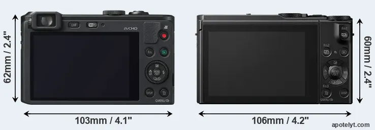 Comparison LF1 or LX15 rear