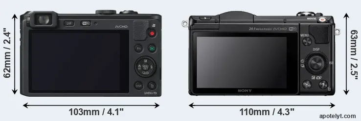 Comparison LF1 or A5000 rear