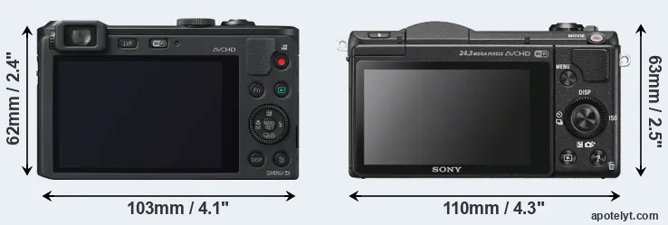 Comparison LF1 or A5100 rear