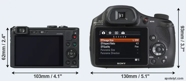 Comparison LF1 or HX350 rear