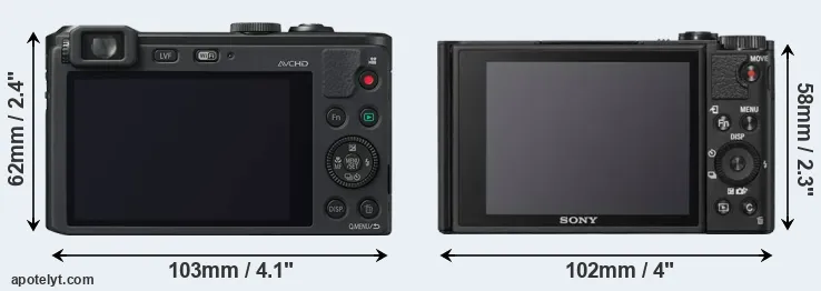 Comparison LF1 or WX800 rear