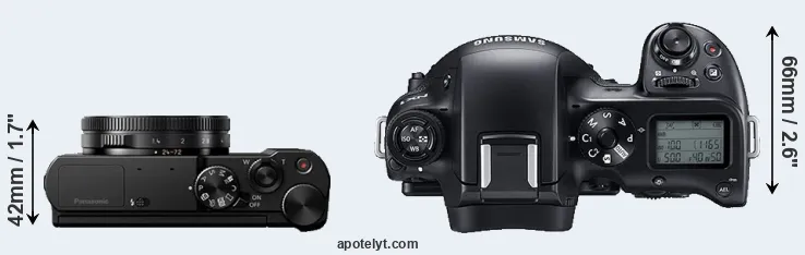 Compare LX10 versus NX1 top