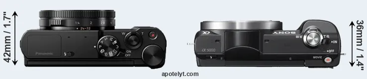Compare LX10 versus A5000 top