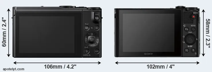 Comparison LX10 or HX80 rear