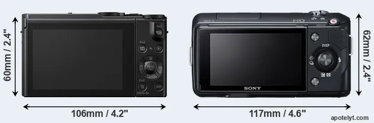 Comparison LX10 or NEX-3 rear