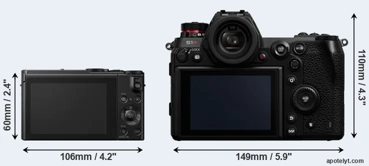Comparison LX15 or S1R rear