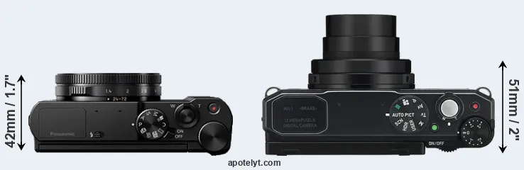 Compare LX15 versus MX-1 top