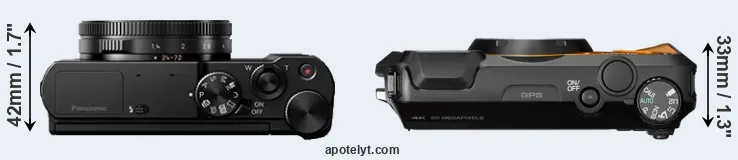Compare LX15 versus WG-6 top