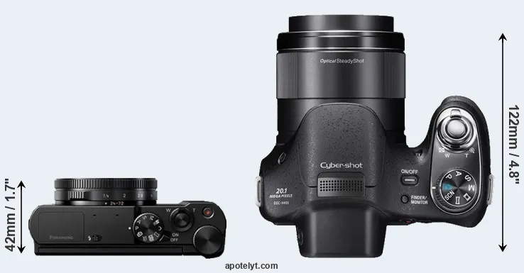 Compare LX15 versus H400 top