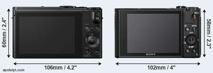 Comparison LX15 or HX95 rear