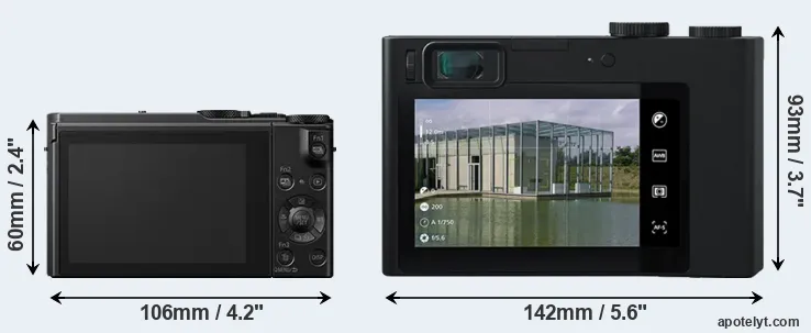 Comparison LX15 or ZX1 rear
