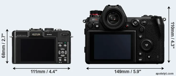 Comparison LX7 or S1R rear