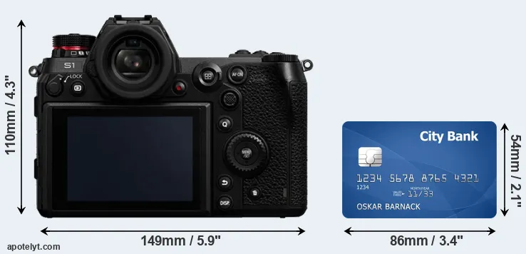 S1 and credit card rear side