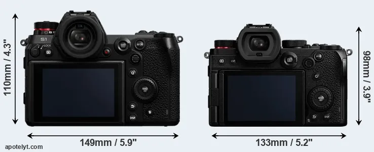 Comparison S1 or S5 rear