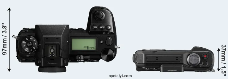 Compare S1 versus TS7 top