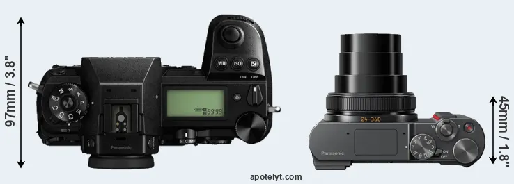Compare S1 versus TZ200 top
