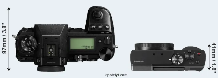 Compare S1 versus TZ90 top