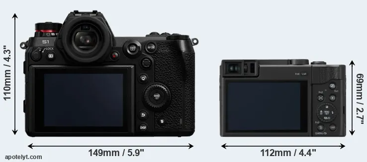 Comparison S1 or ZS80 rear