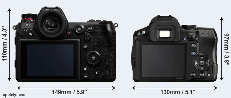 Comparison S1 or K-30 rear