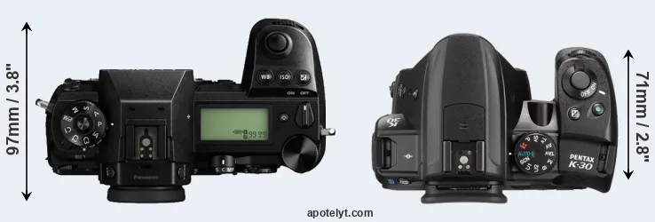 Compare S1 versus K-30 top