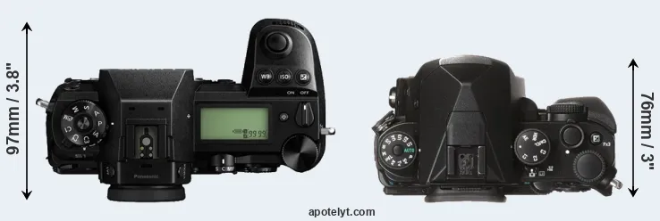 Compare S1 versus KP top